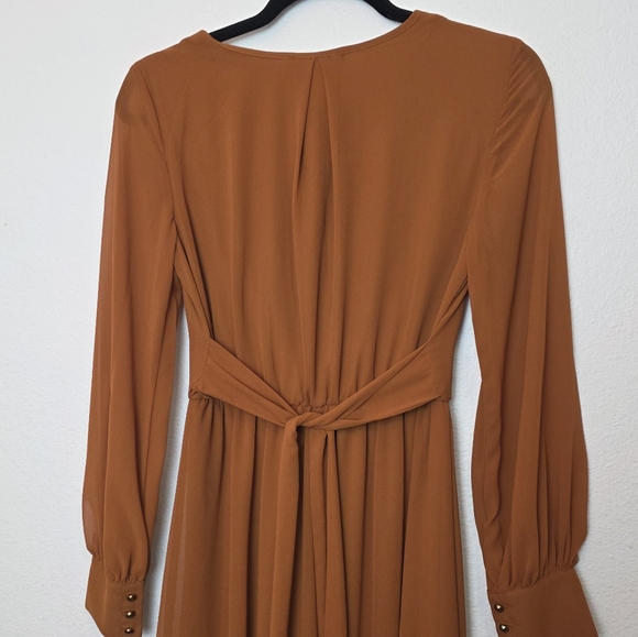 🚨NEW BALTIC BORN Lydia Maxi Dress In Nutmeg Brown Wedding Maternity Size Small - Picture 11 of 16